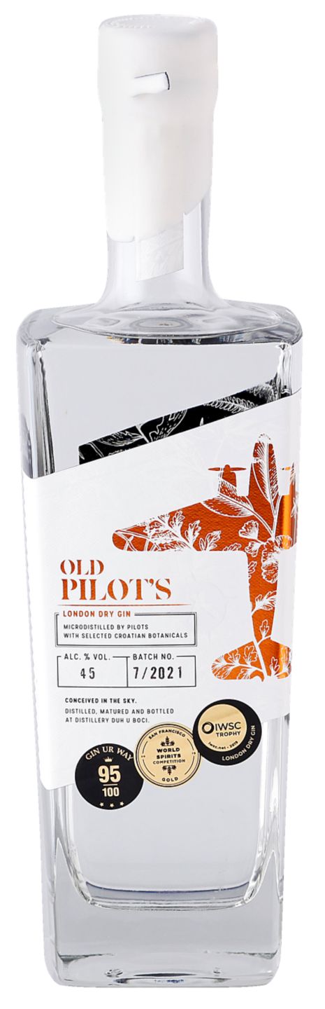 Old Pilots London dry gin
MPC 2.5.2025=43,99€