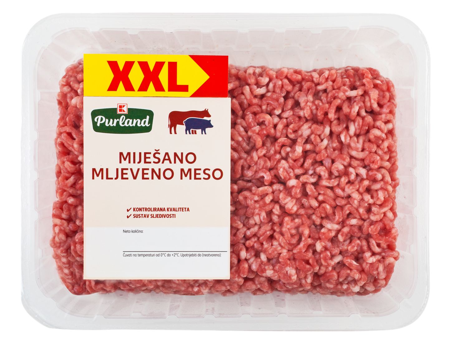 K- Purland Miješano mljeveno meso, 1kg
MPC 2.5.2025=4,85€