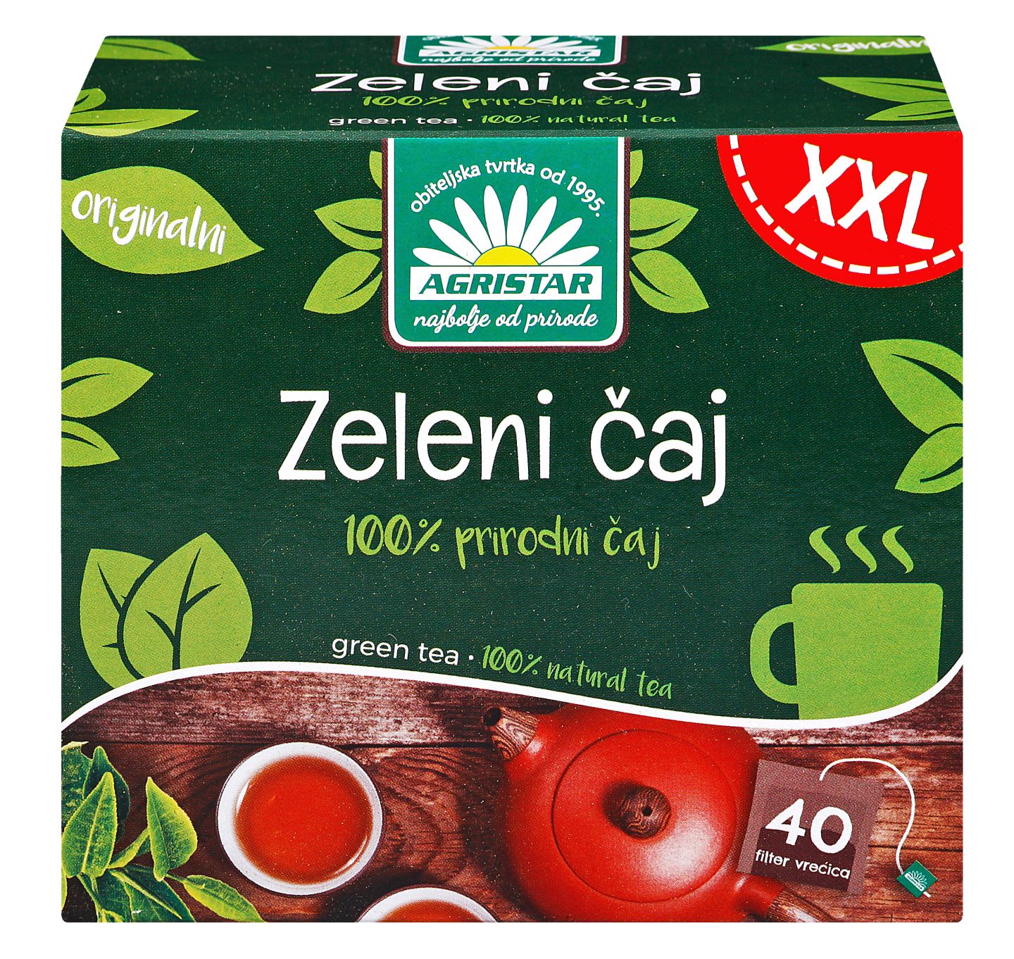Agristar Čaj XXL zeleni
