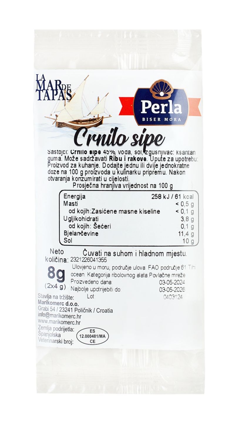 Perla Crnilo sipe