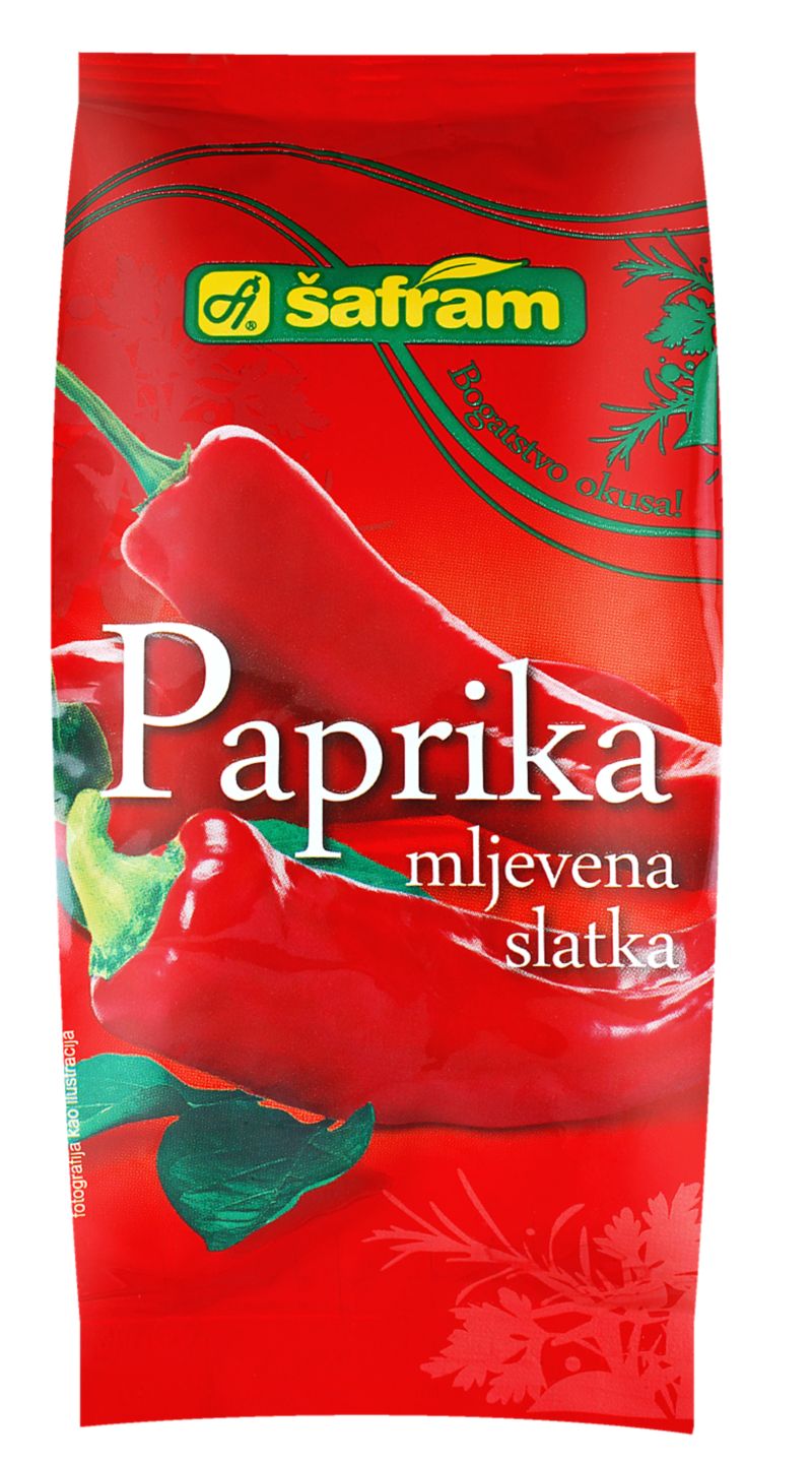 Šafram Paprika mljevena slatka