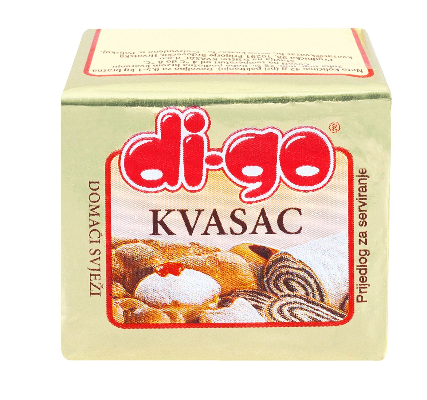 DI-GO Svježi pekarski kvasac
MPC 2.5.2025=0,75€
