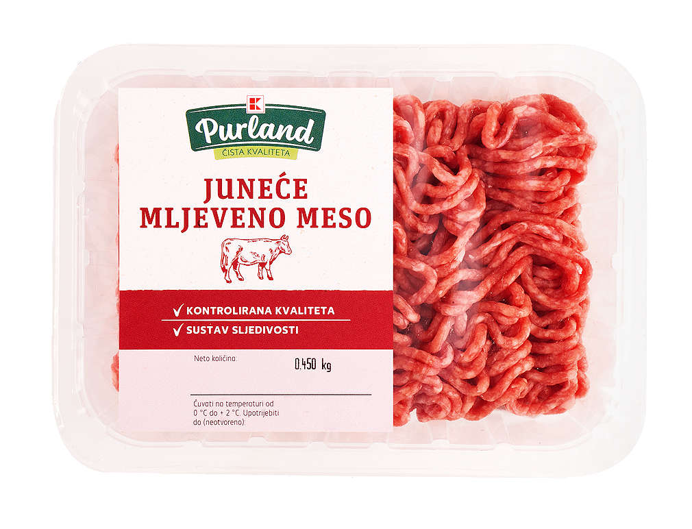 Fotografija ponude K-Purland Juneće mljeveno meso 450 g