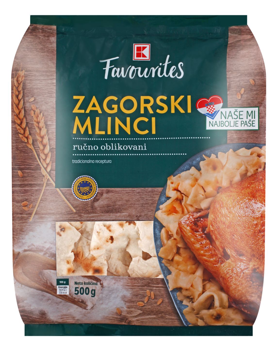 K-Favourites Zagorski mlinci
MPC 2.5.2025=2,69€