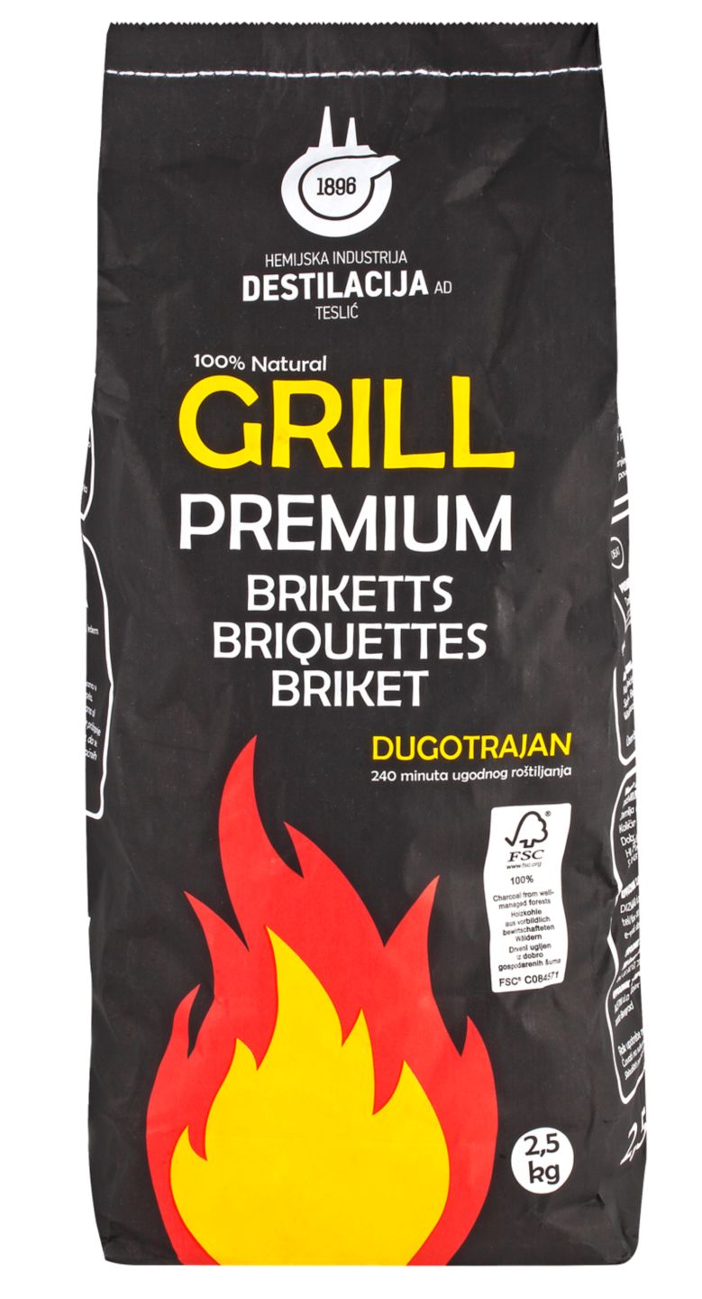 Dizmar Grill briket, cca. 2,5 kg