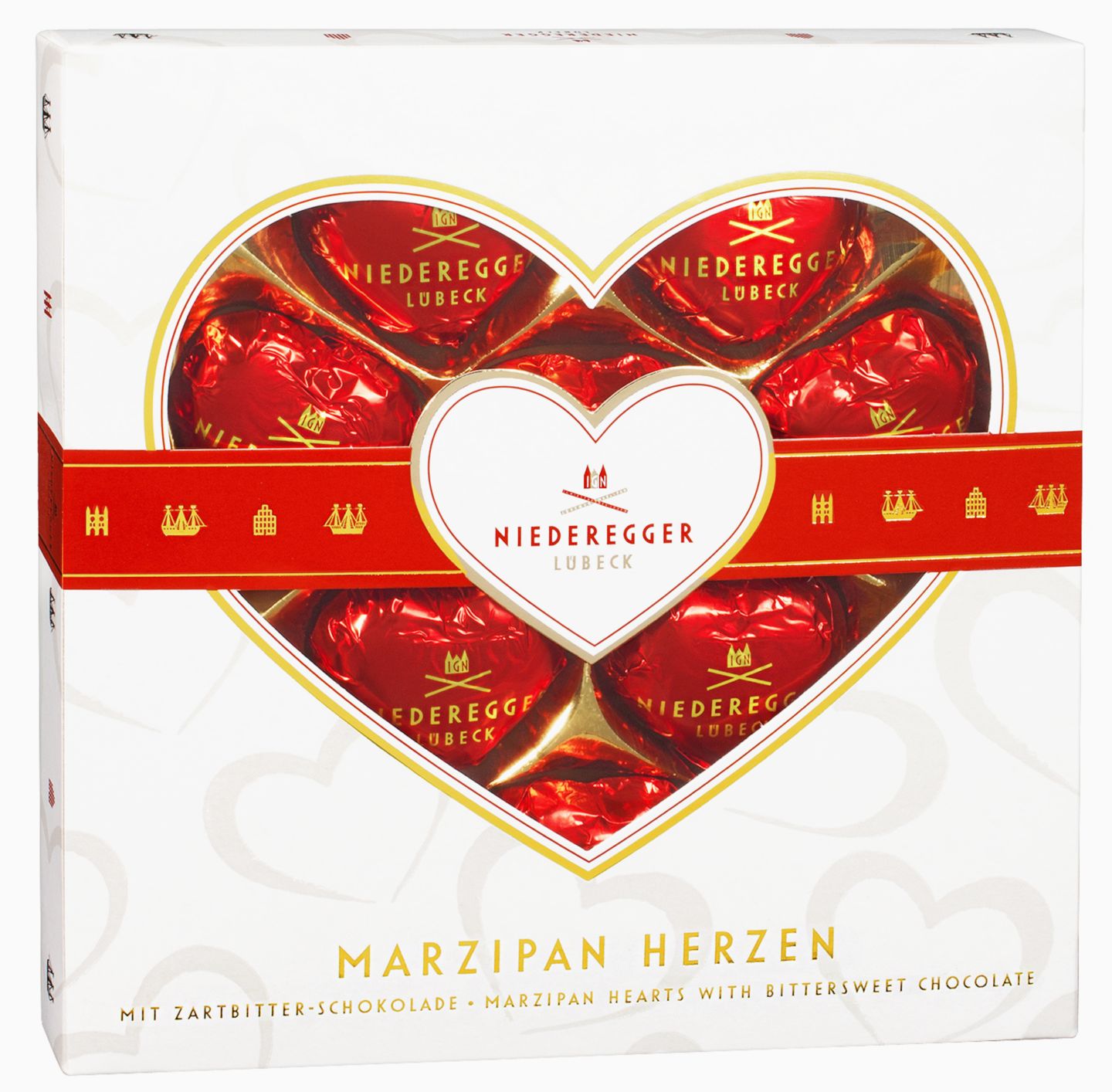 NIEDEREGGER Marzipan Herzen