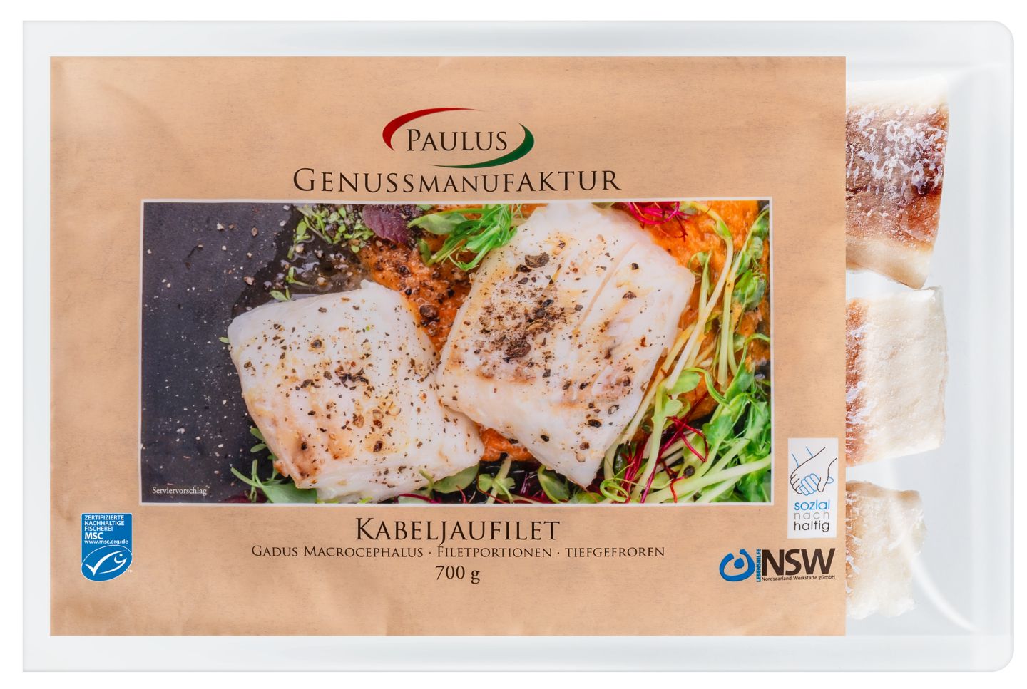 PAULUS Kabeljaufilet