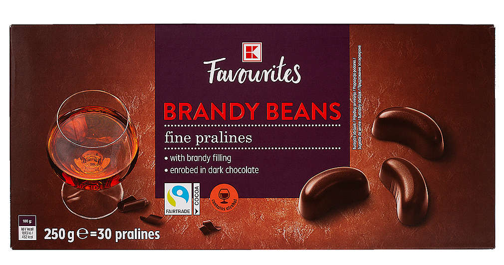 Изображение за продукта K-Favourites Шоколадови бонбони Brandy Beans