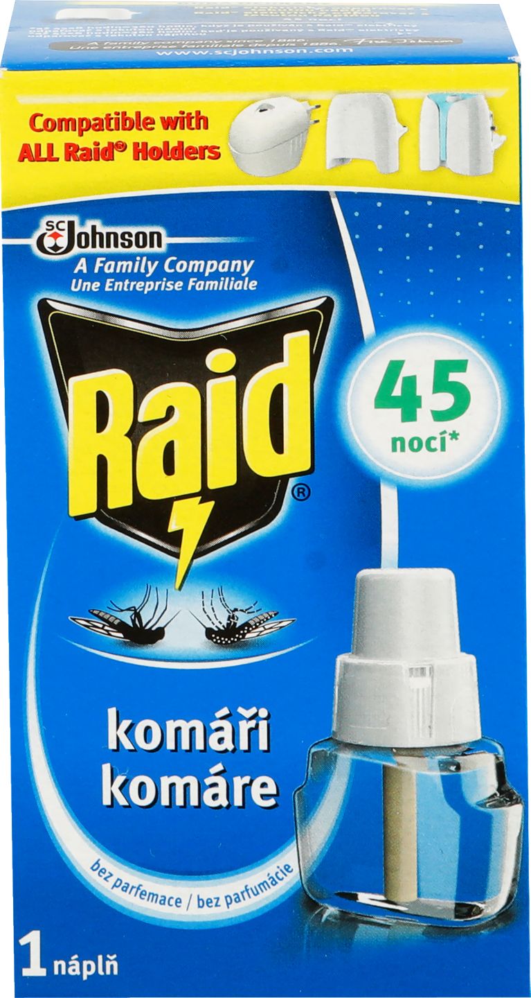 Raid² náhradní tekutá náplň
45 nocí