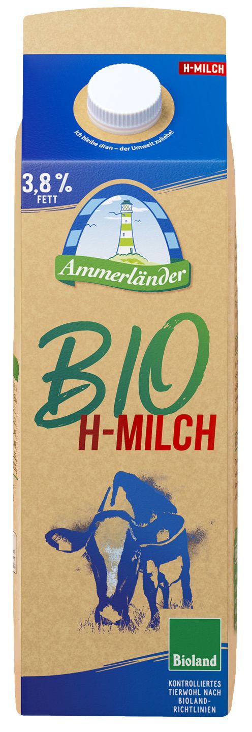 AMMERLÄNDER Bioland H-Milch