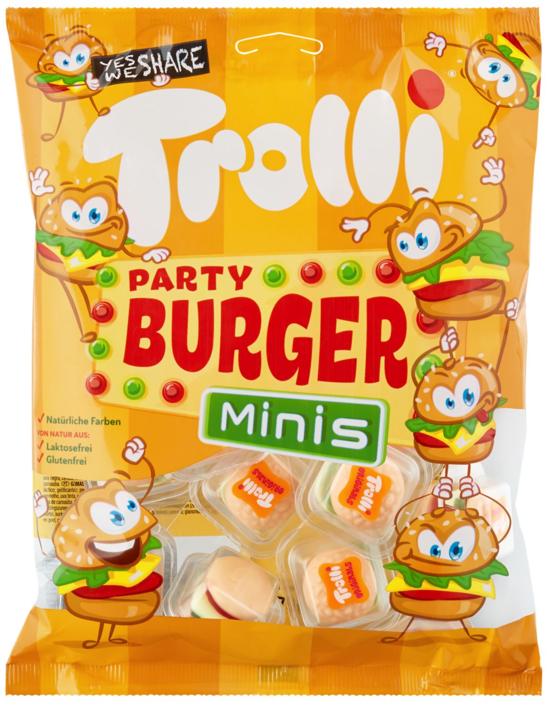 TROLLI Party-Burger Minis