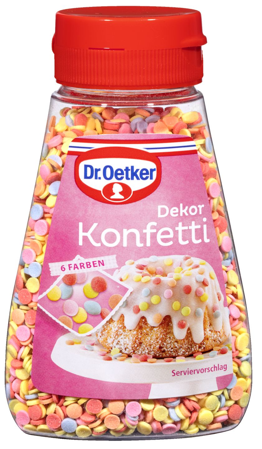 DR. OETKER Dekor Konfetti