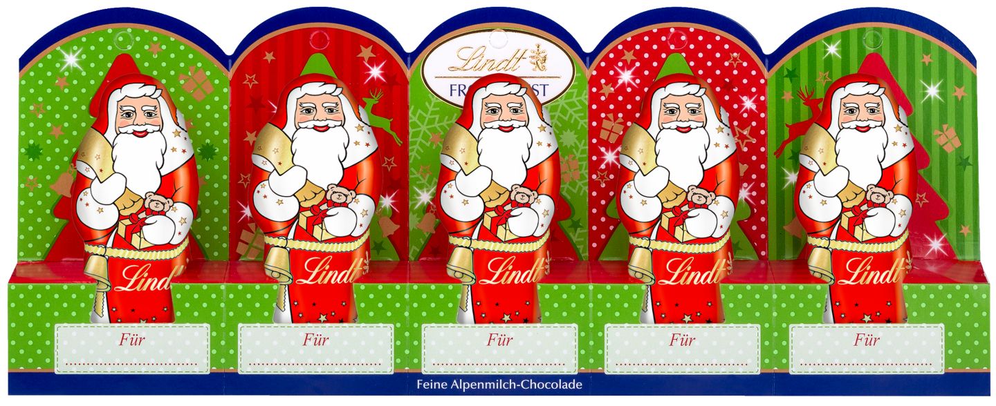 LINDT Mini-Weihnachtsfiguren