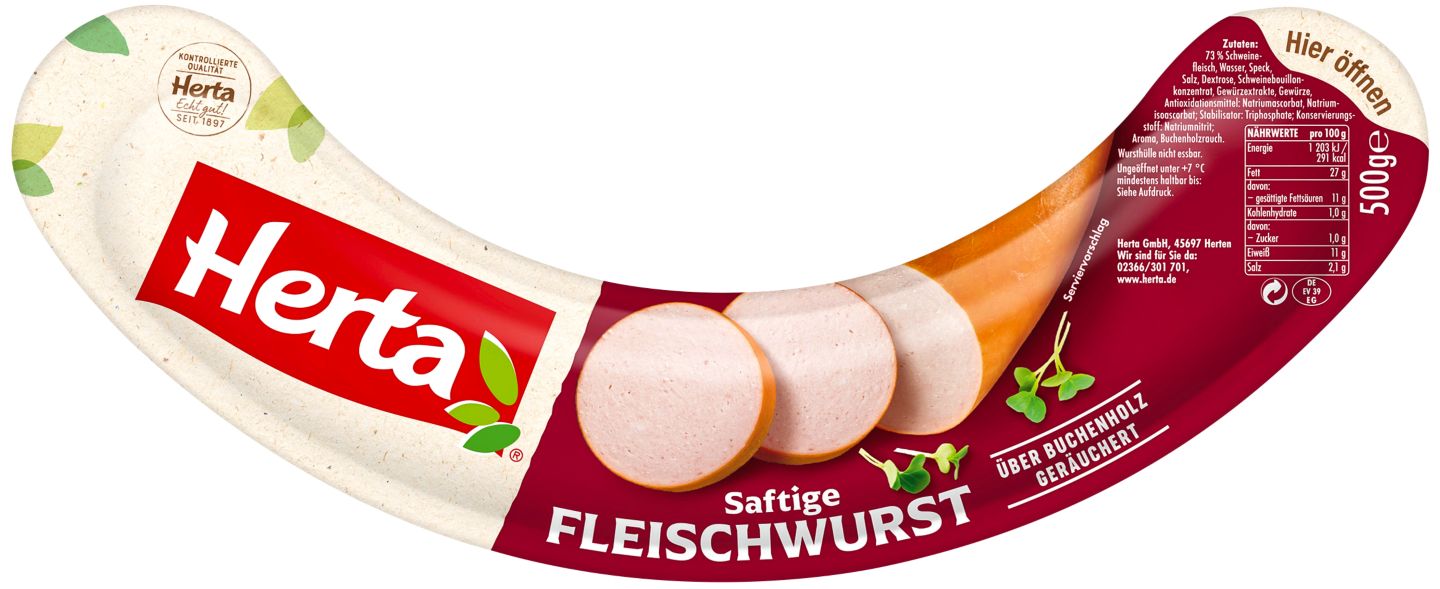 HERTA Saftige Fleischwurst