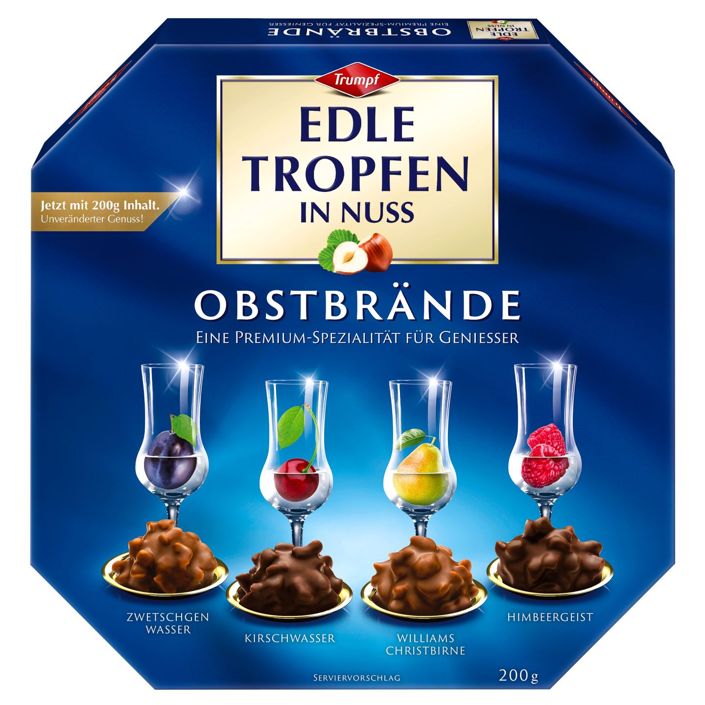 TRUMPF Edle Tropfen in Nuss