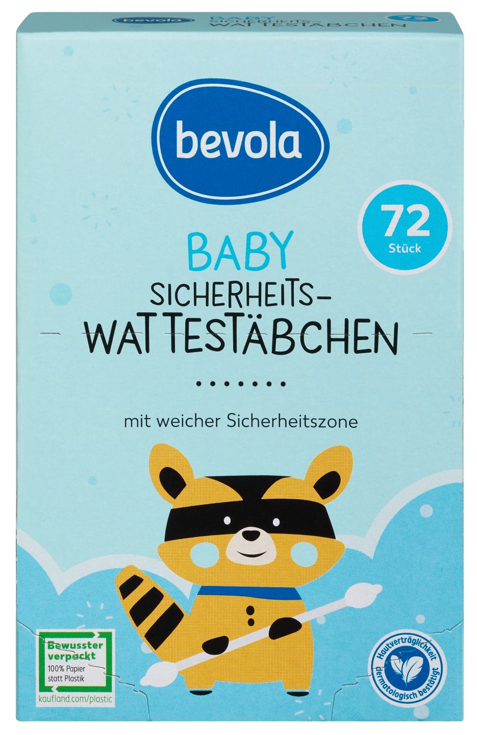 BEVOLA® BABY Sicherheitswattestäbchen