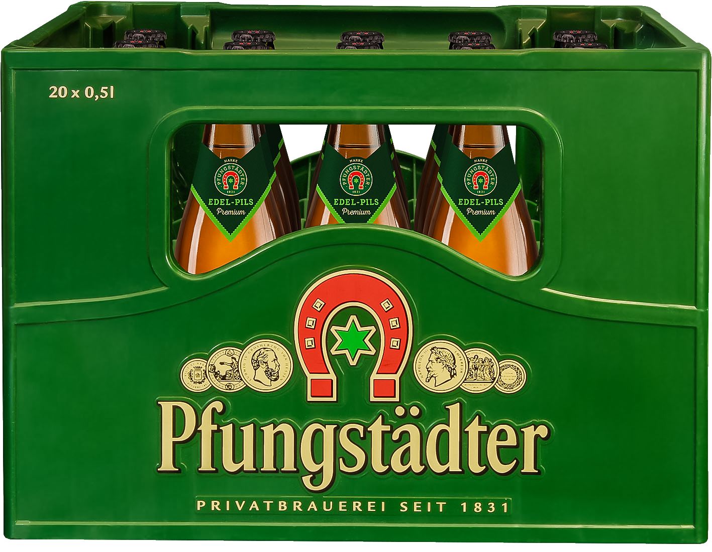 PFUNGSTÄDTER Ur-Weizen, Edel-Pils, Export oder Hell