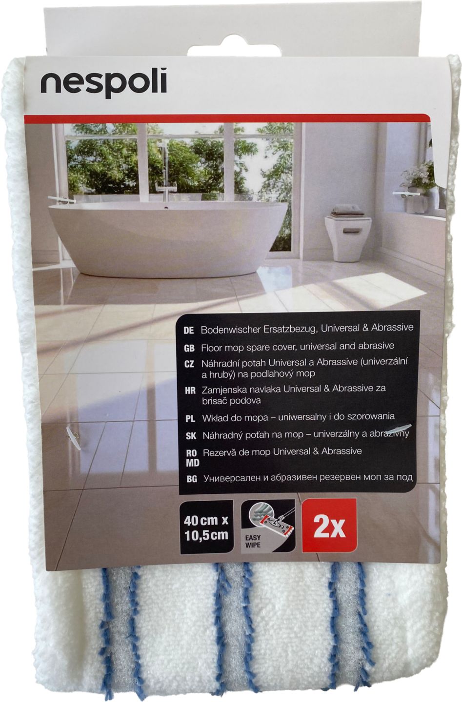 NESPOLI Bodenwischer-Ersatzbezüge