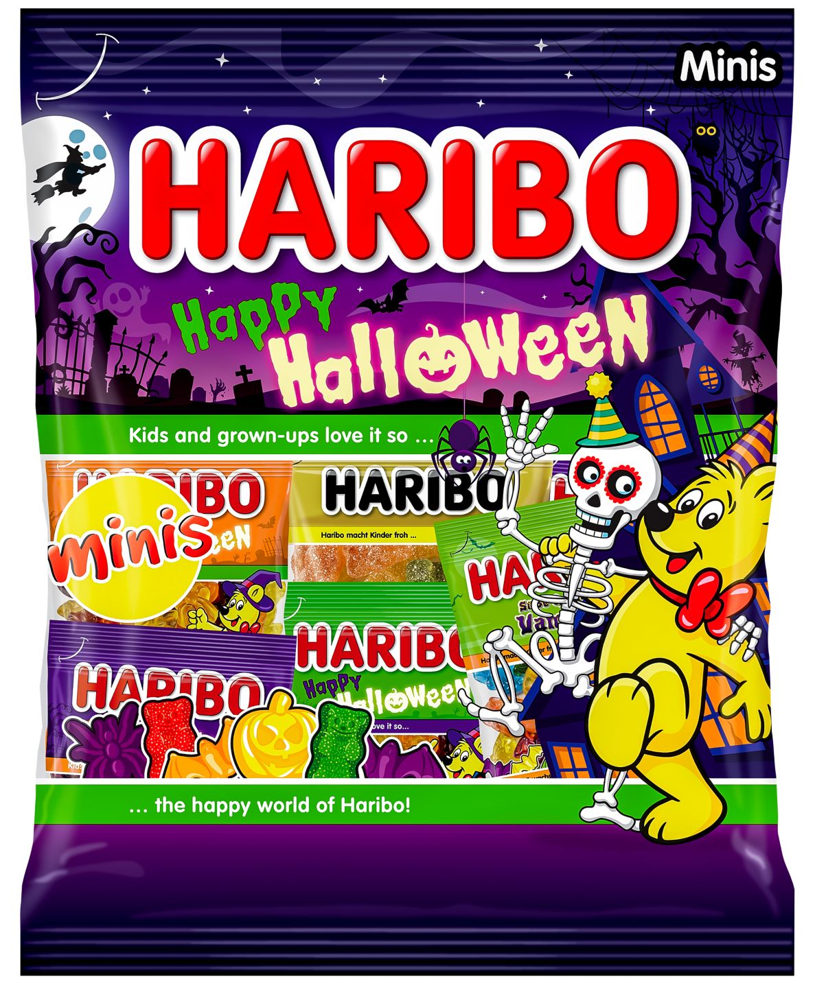 HARIBO Fruchtgummi-Minis Portionspackungen