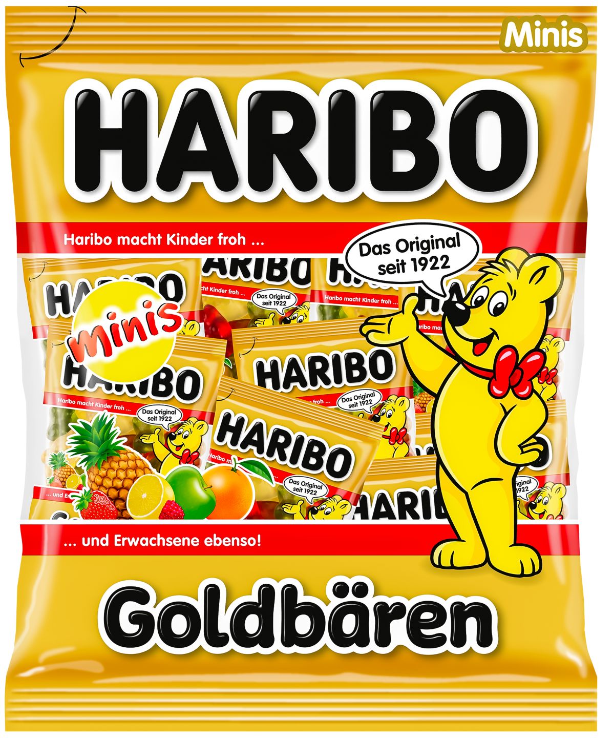 HARIBO Fruchtgummi-Minis Portionspackungen