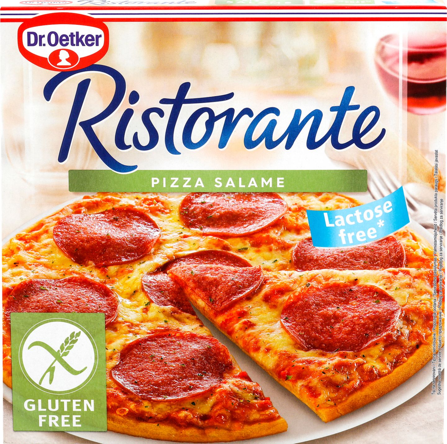 Dr. Oetker Pizza Ristorante
bezlepková