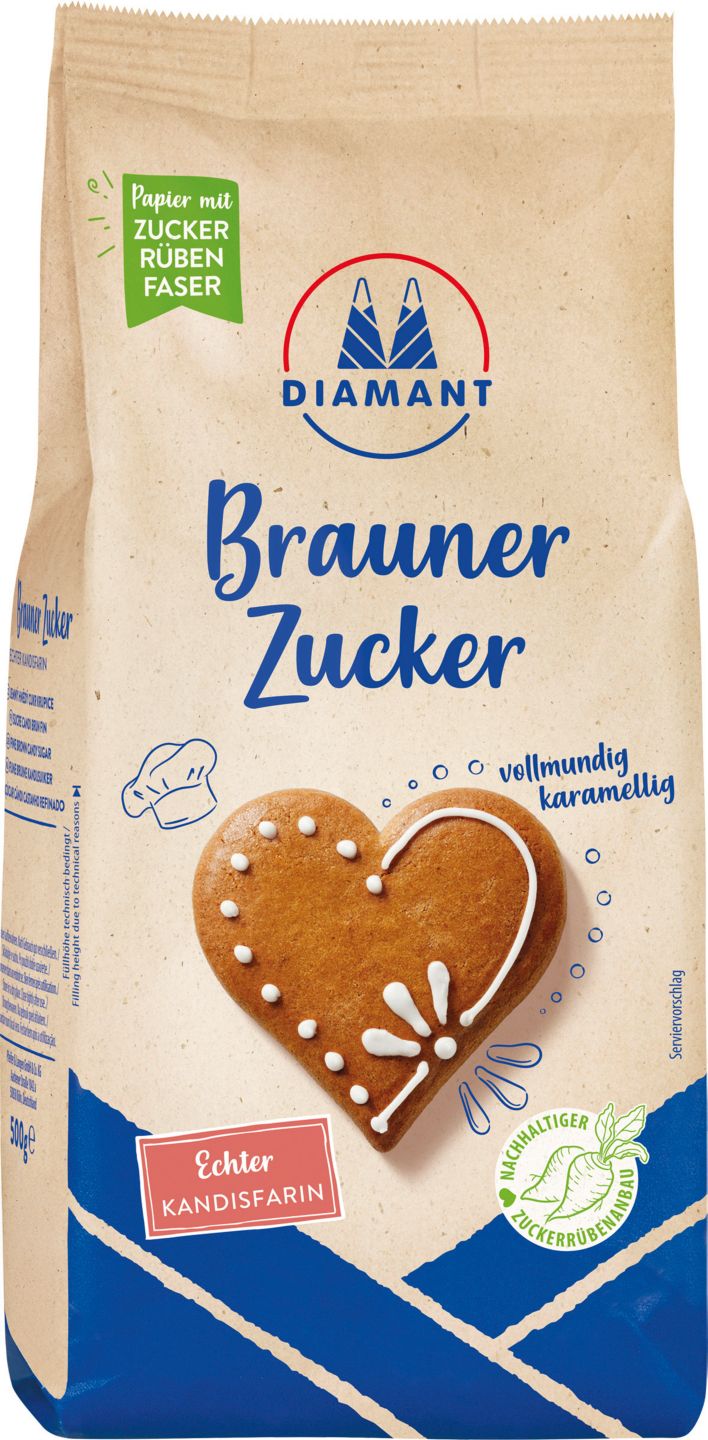 DIAMANT Brauner Zucker