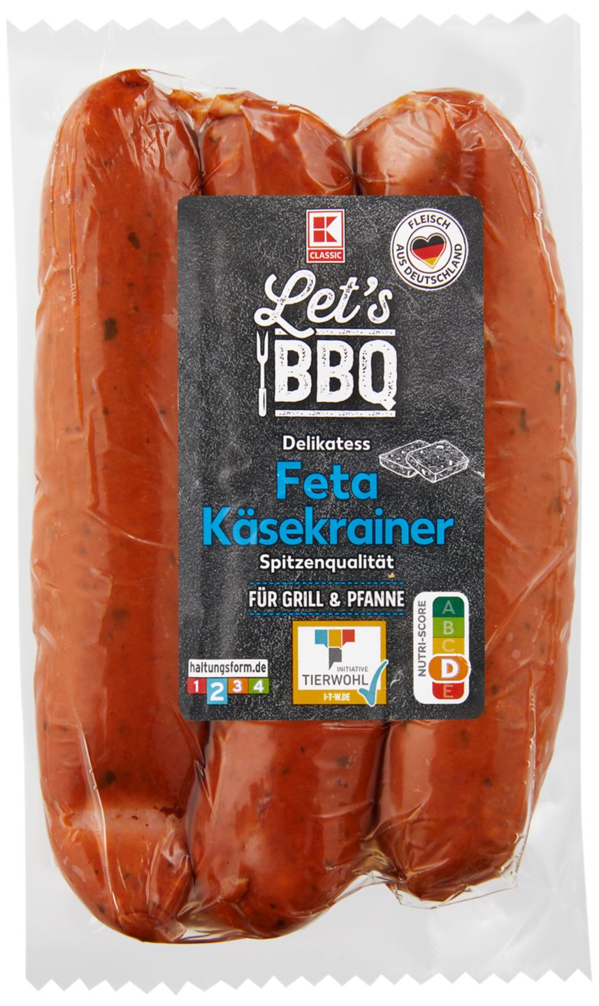K-Classic Grilovacie klobásy so syrom