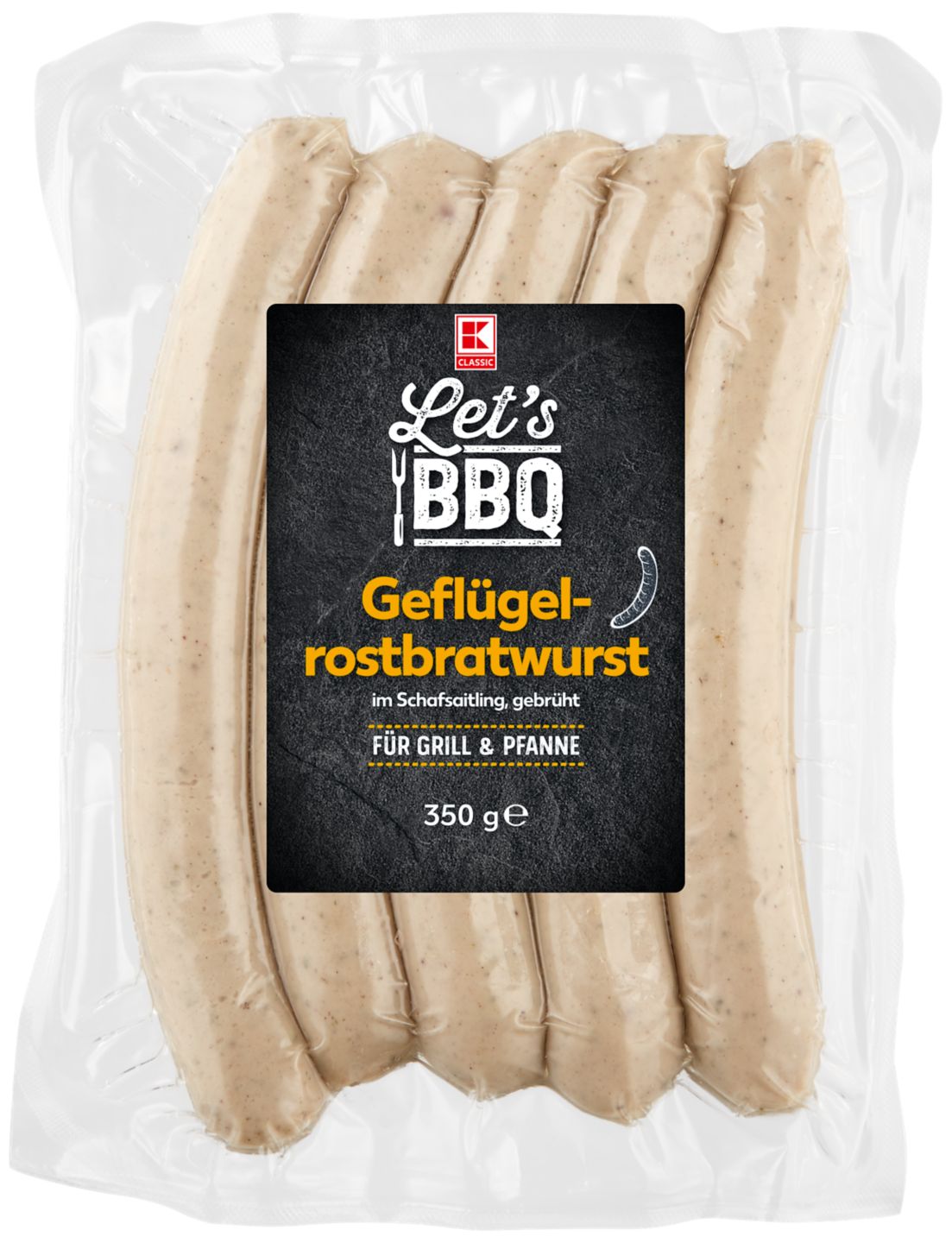 Изображение на Let's BBQ Пилешки наденички
350 г