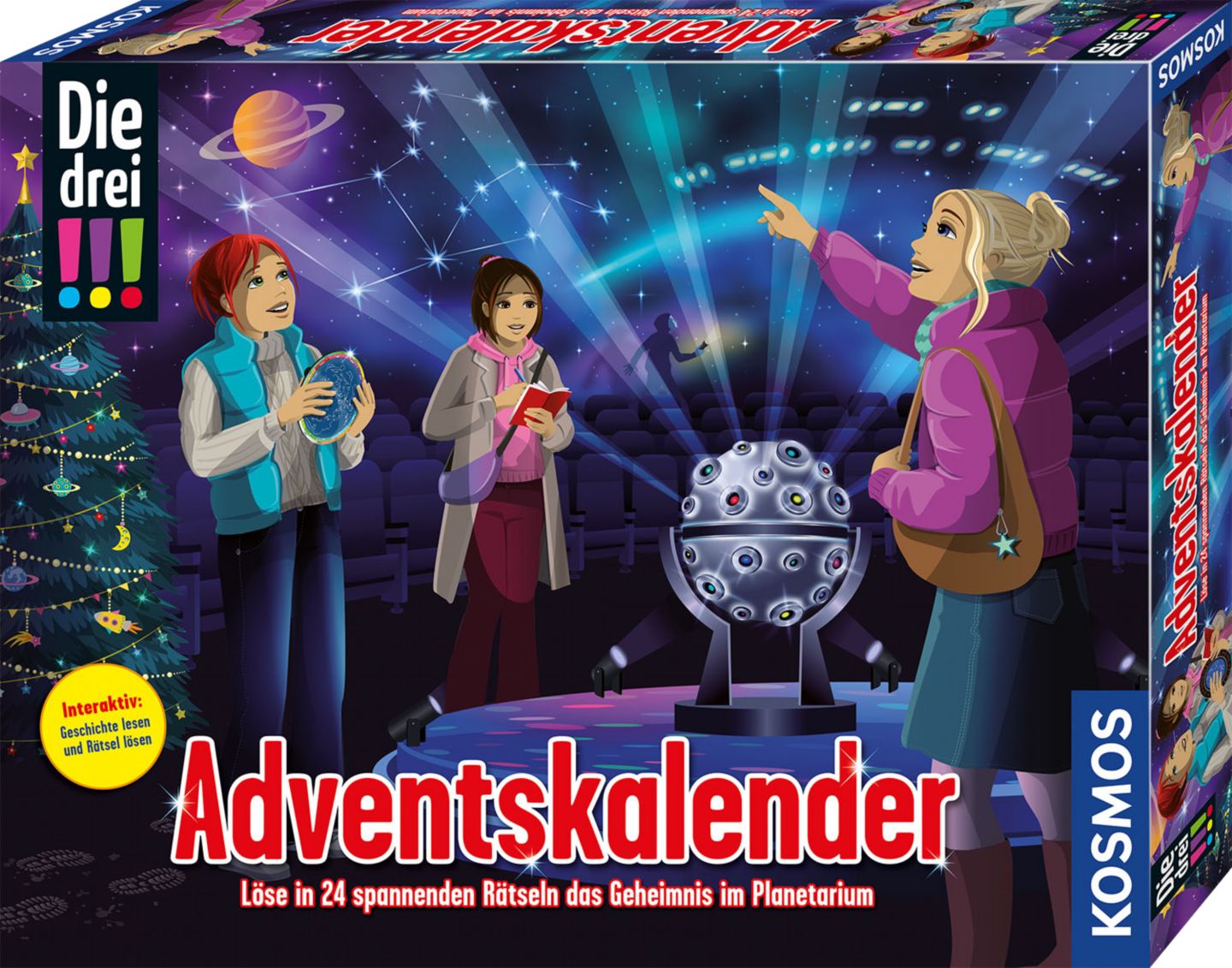 KOSMOS Adventskalender 2025 »Die drei ???«