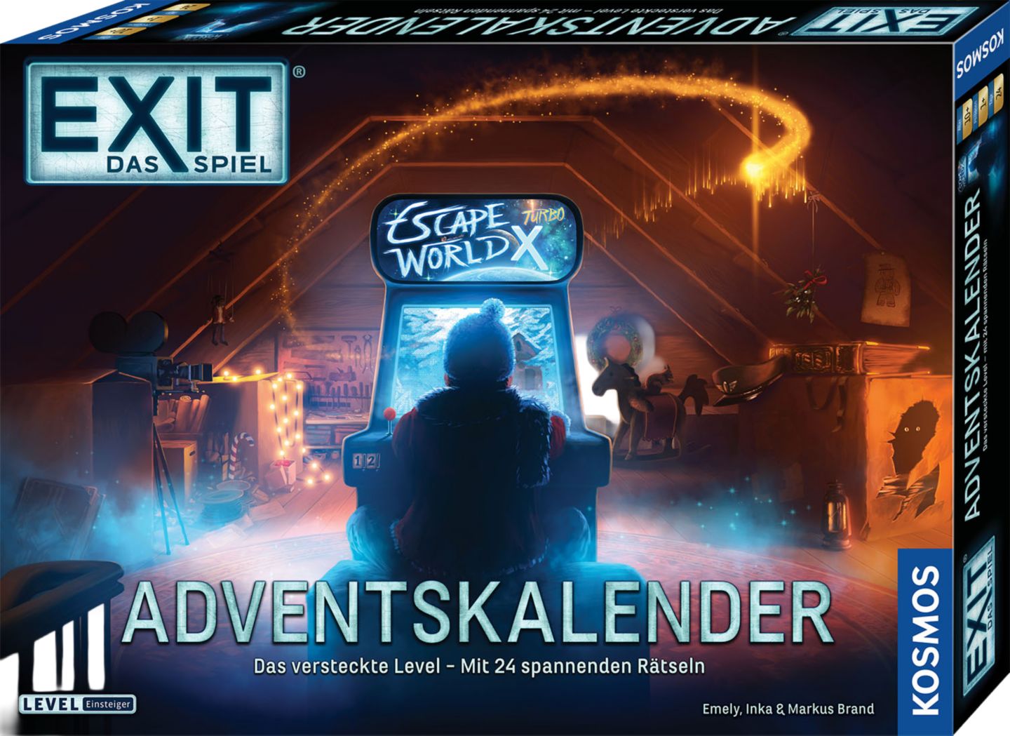 KOSMOS Adventskalender »EXIT - Das Spiel: Das versteckte Level»