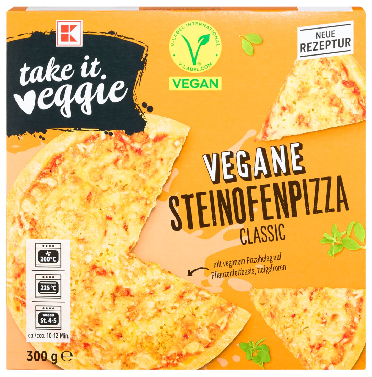 K-take it Veggie Margherita Pizza
veganská
