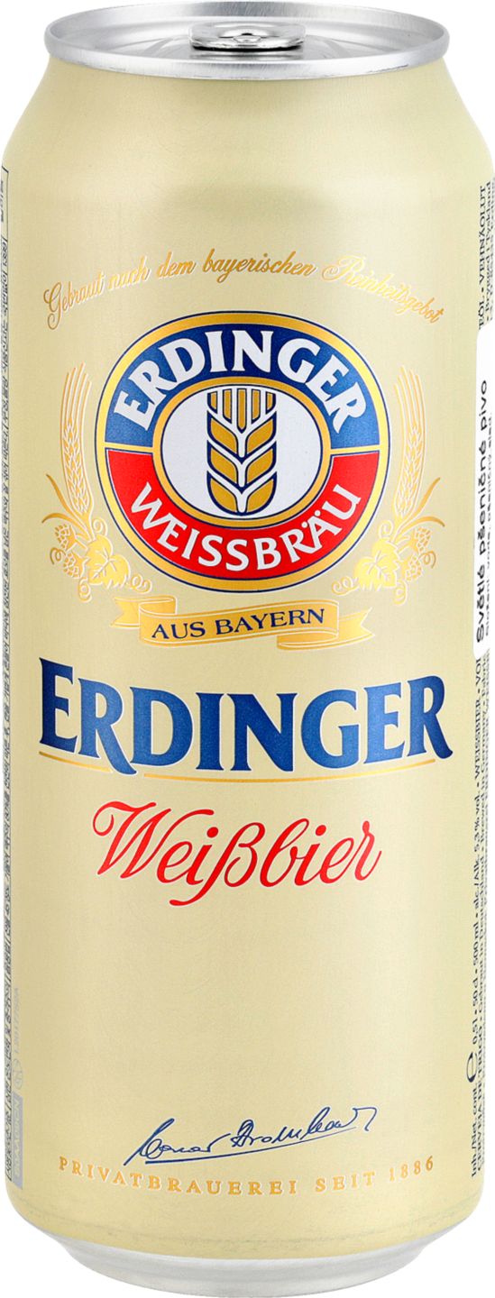 ERDINGER Pivo
světlé pšeničné