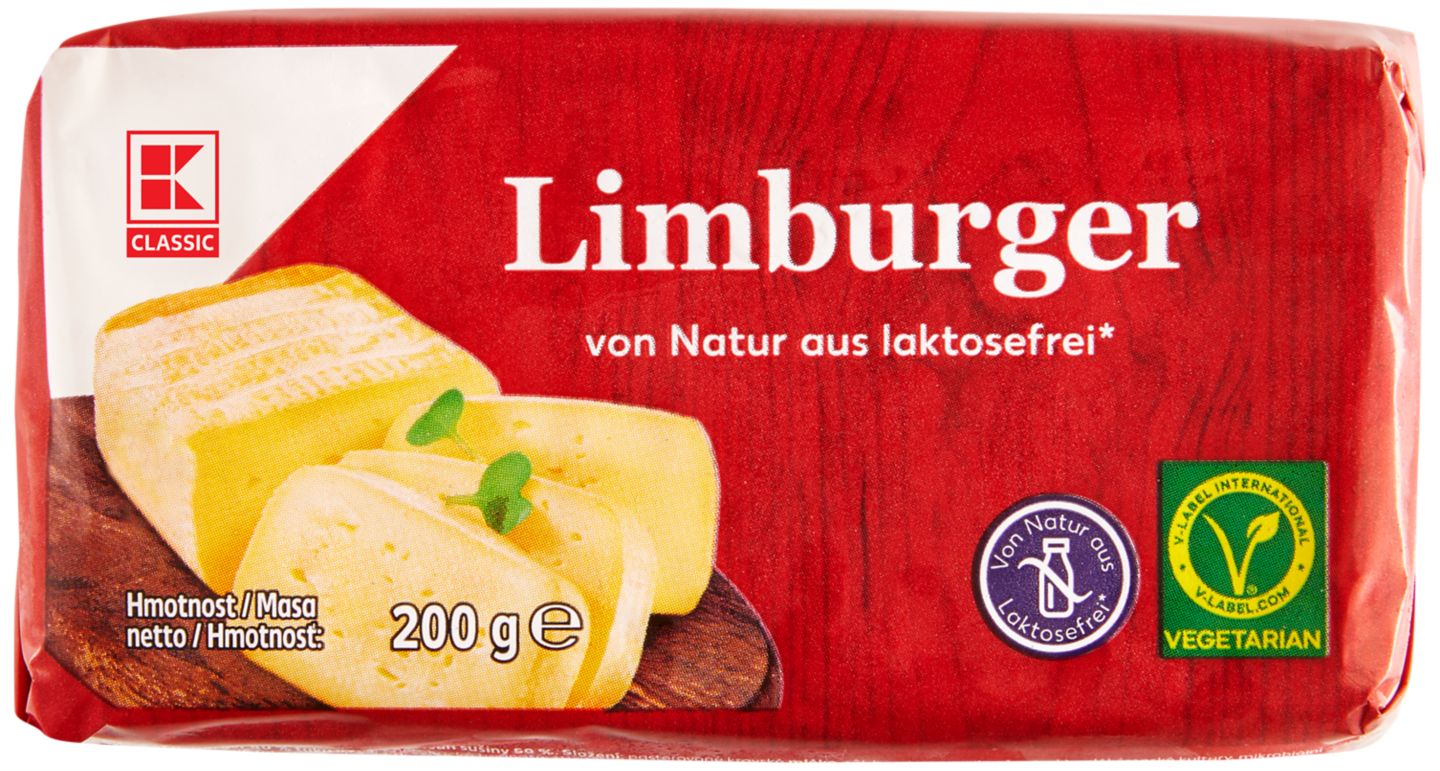 K-Classic Limburger
přírodní zrající sýr