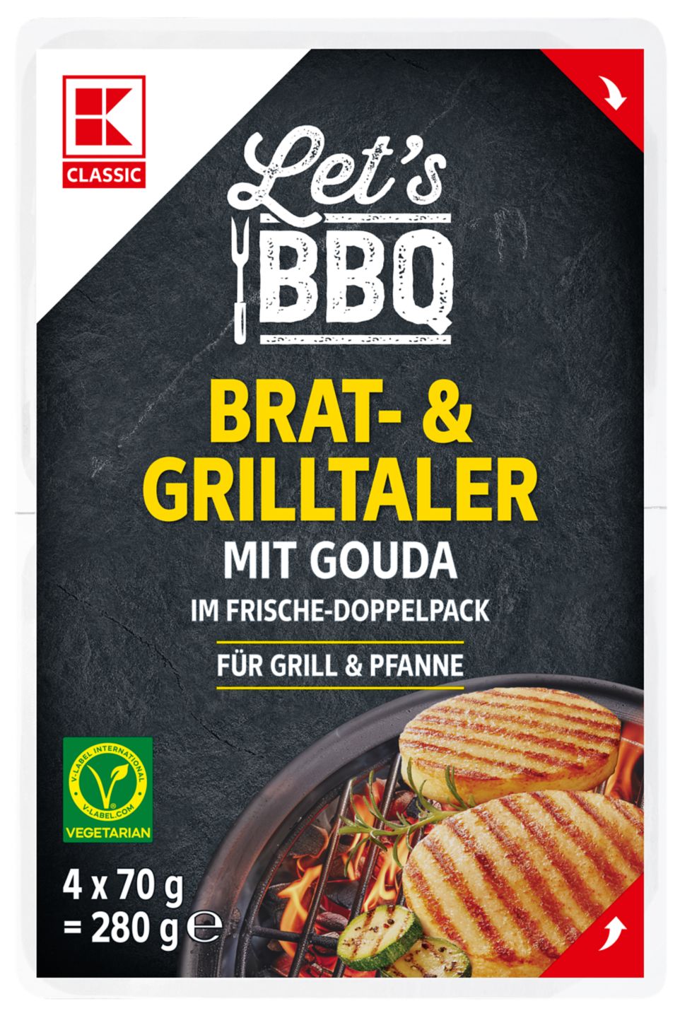 K-Classic Let's BBQ
Grilovací sýr
