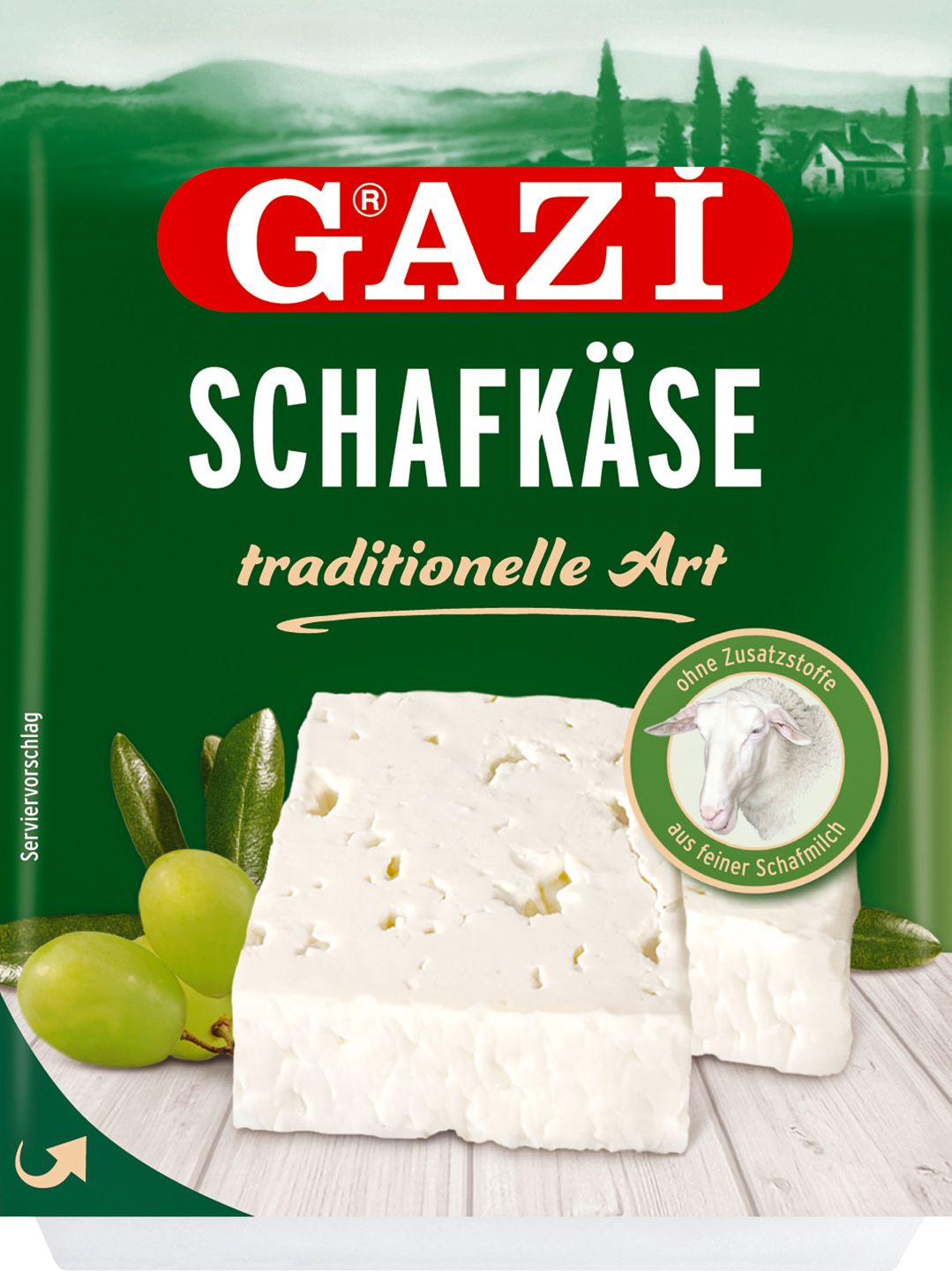 GAZI Schafkäse oder Feta 