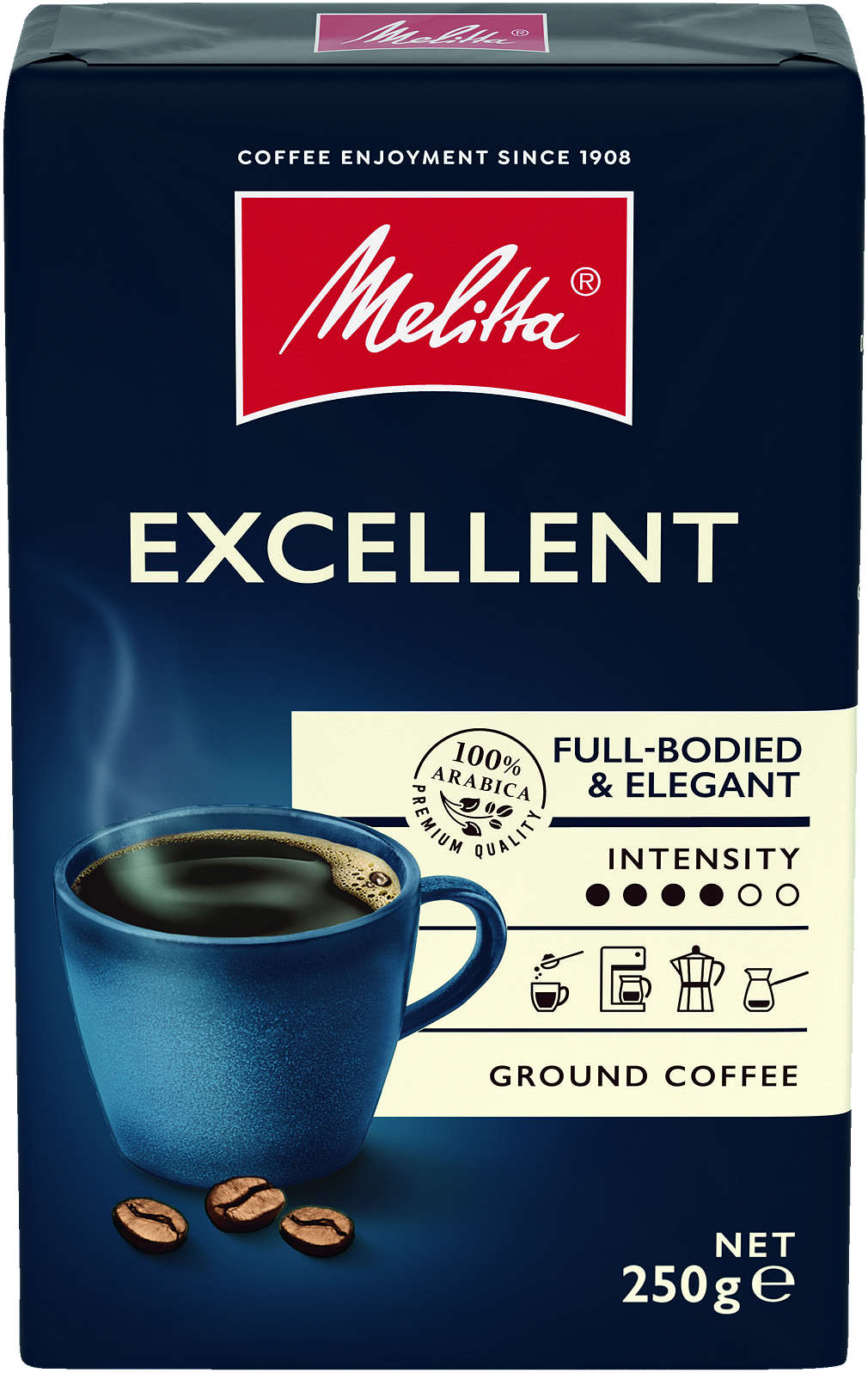 Изображение за продукта Melitta Мляно кафе Excellent