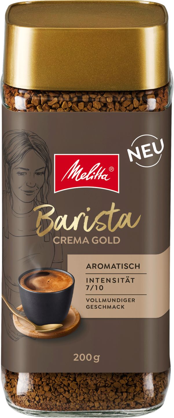 MELITTA Instant-Kaffee Crema Gold 