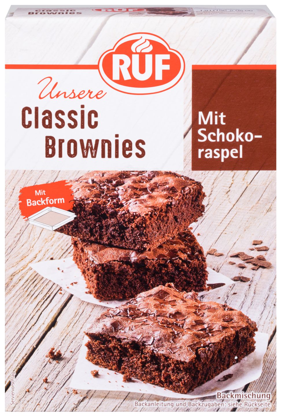 RUF Backmischung Classic Brownies