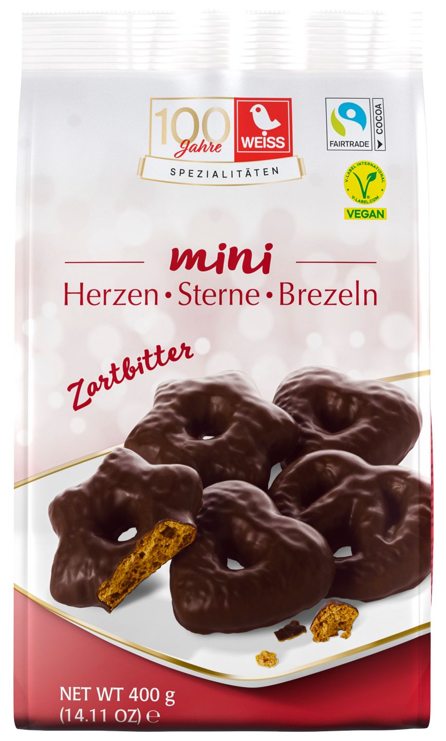 WEISS Mini-Lebkuchen