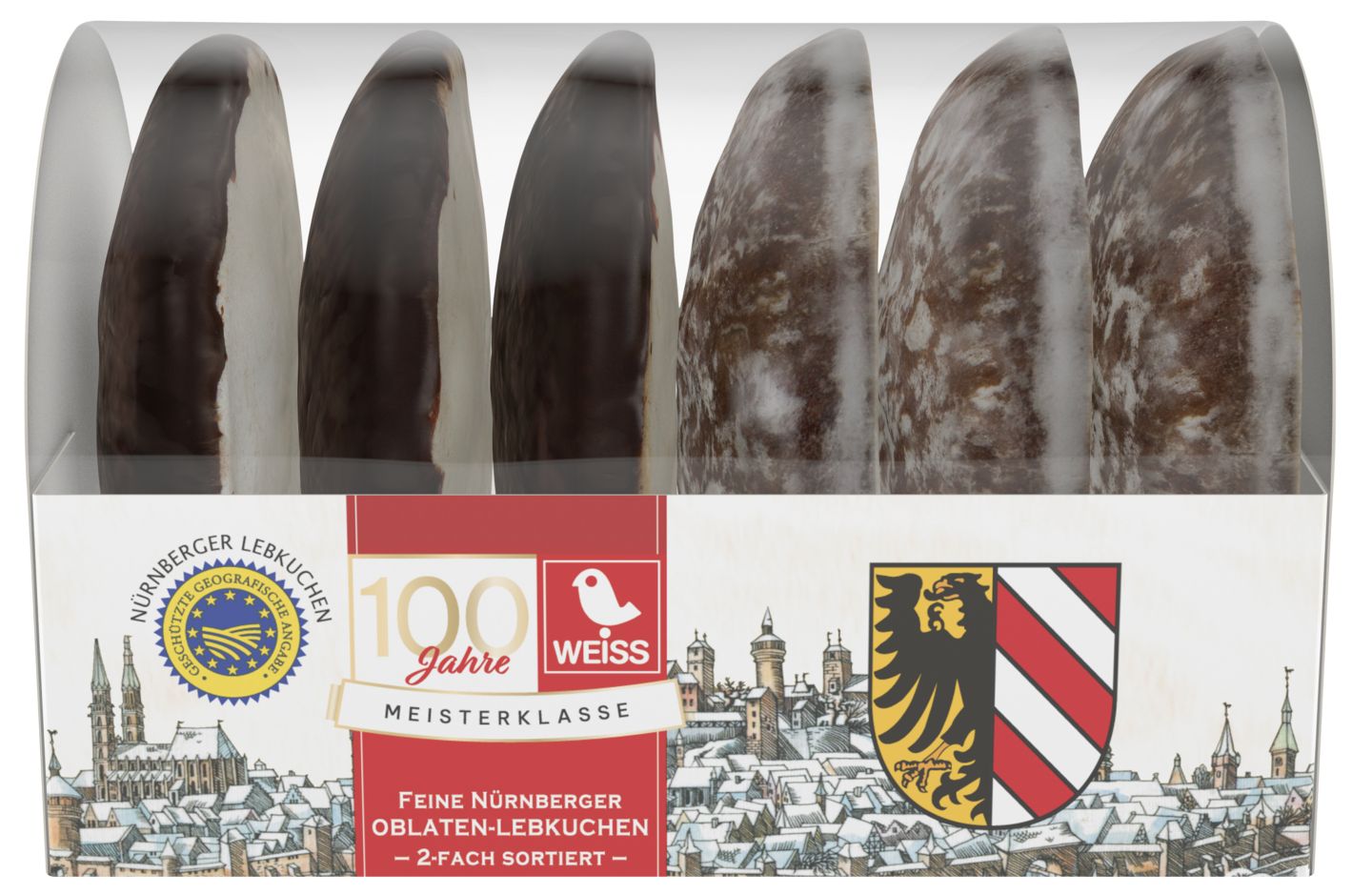 WEISS Nürnberger Oblaten-Lebkuchen