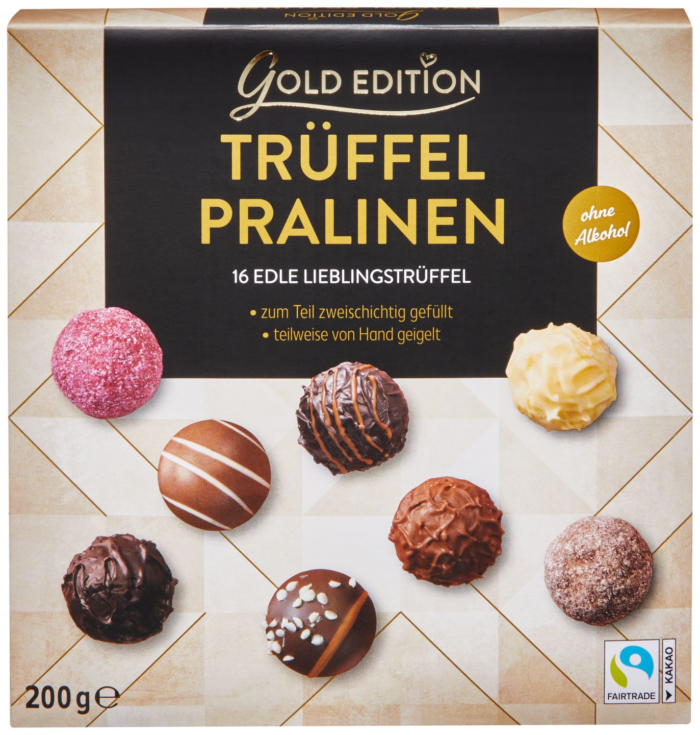 Изображение на K-GOLD EDITION Шоколадови трюфели
различни видове
