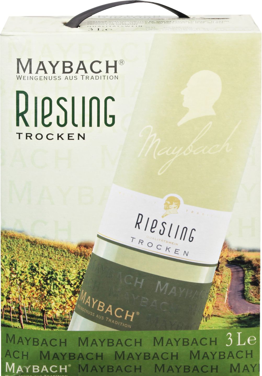 Maybach Riesling bílé víno
Německo