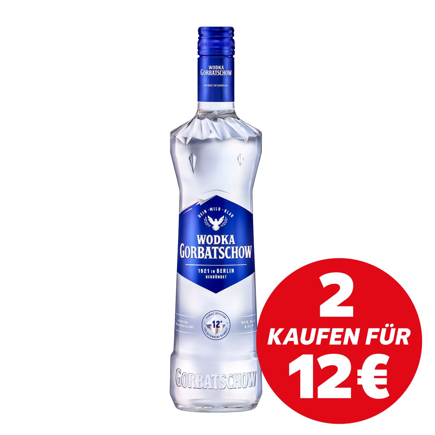 GORBATSCHOW Wodka Original oder Citron