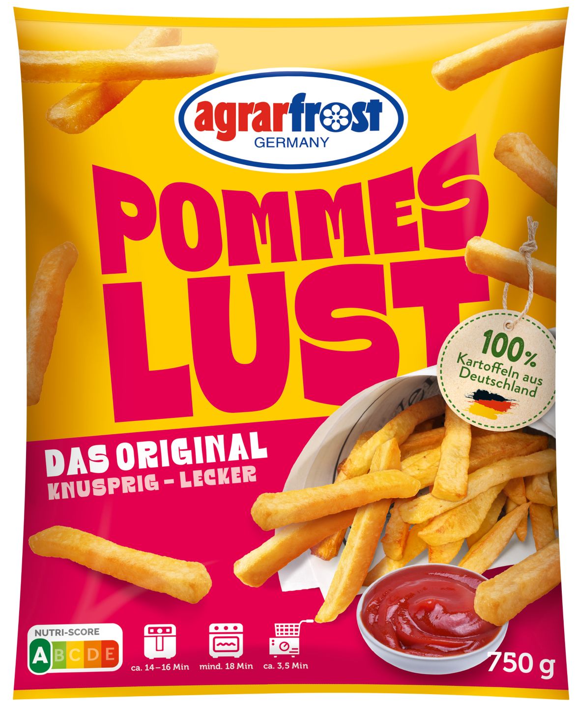 AGRARFROST Back-Frites oder Genießer-Kroketten