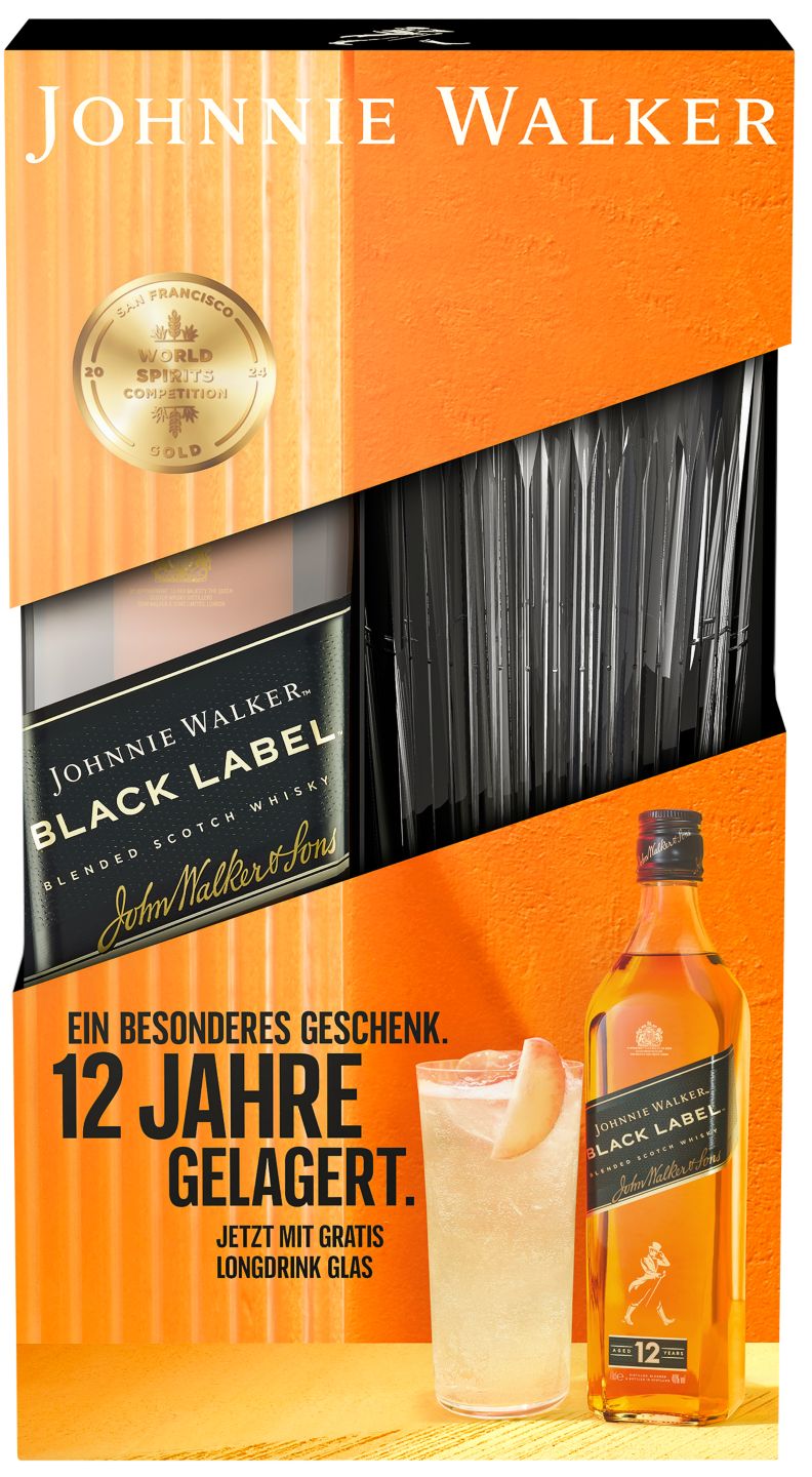 JOHNNIE WALKER Black Label Whisky