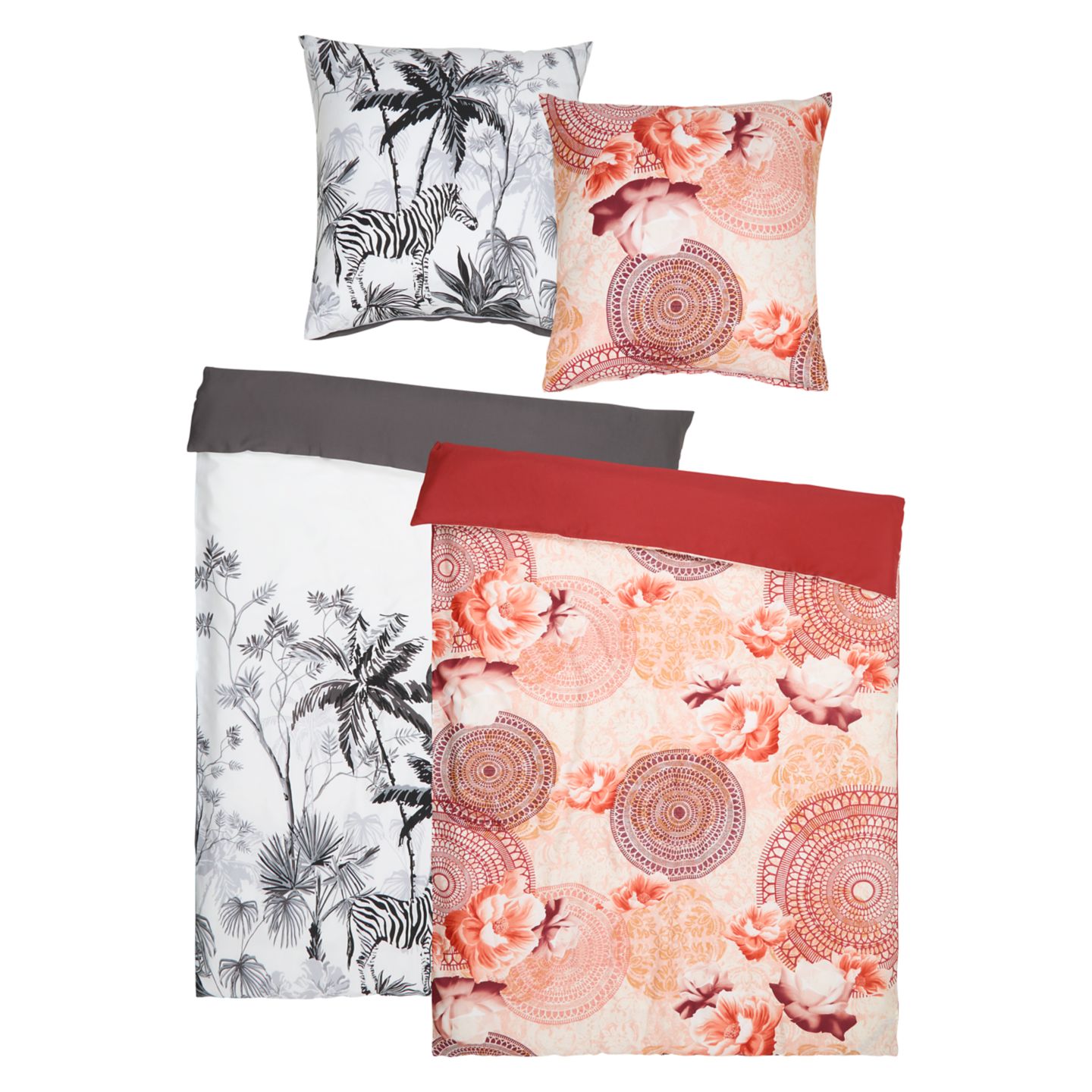 MEISTERSTÜCK Wendebettwäsche-Set ca. 135 x 200 cm