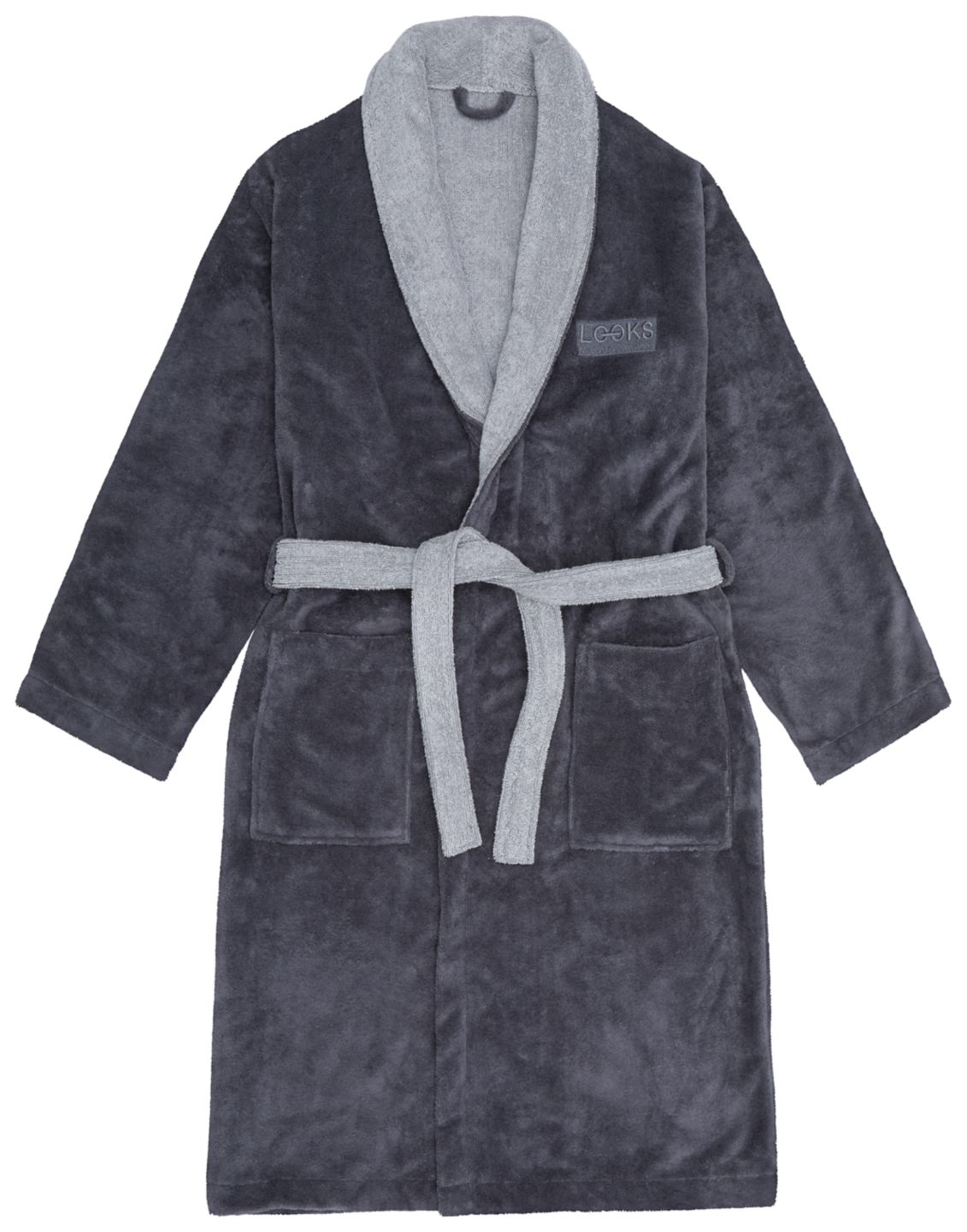 LOOKS Herren-Bademantel »Doubleface«