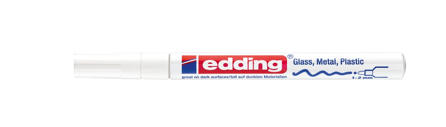 EDDING Lackmarker weiß