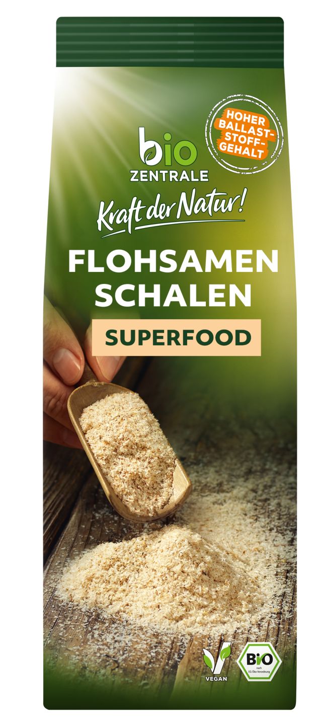BIO-ZENTRALE Flohsamenschalen