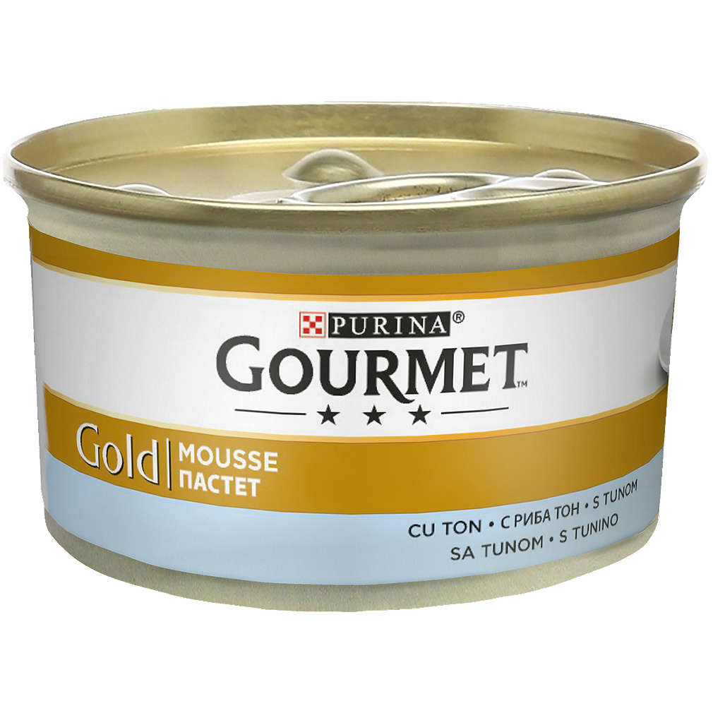 Изображение за продукта Gourmet Gold Мус за котки различни вкусове